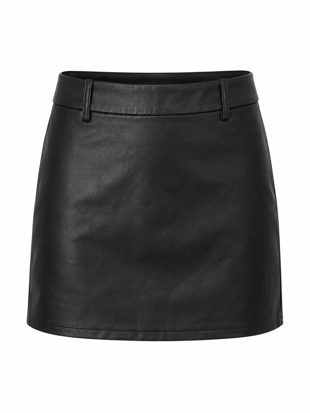 Bar III NWT faux leather black mini skirt, medium